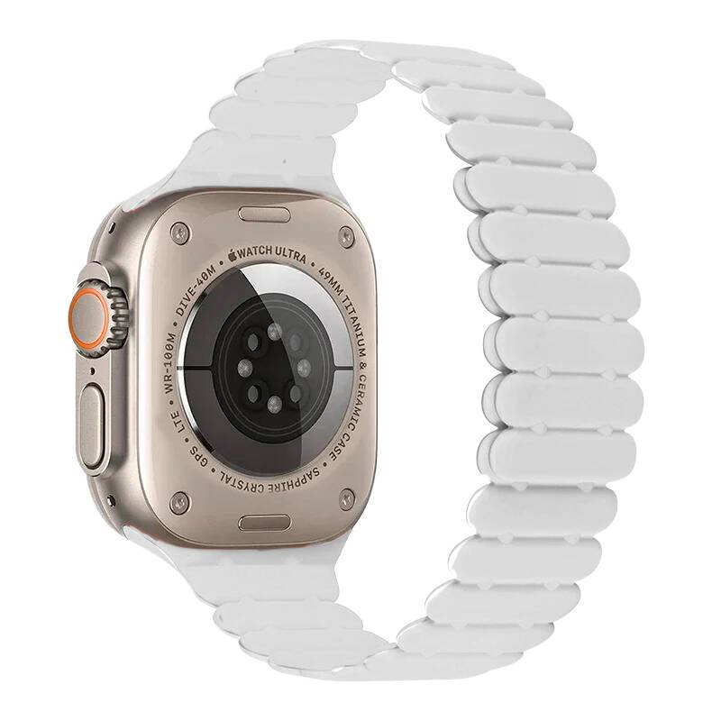 Pulseira Silicone Elo Magnético Ocean 38mm/40mm/41mm