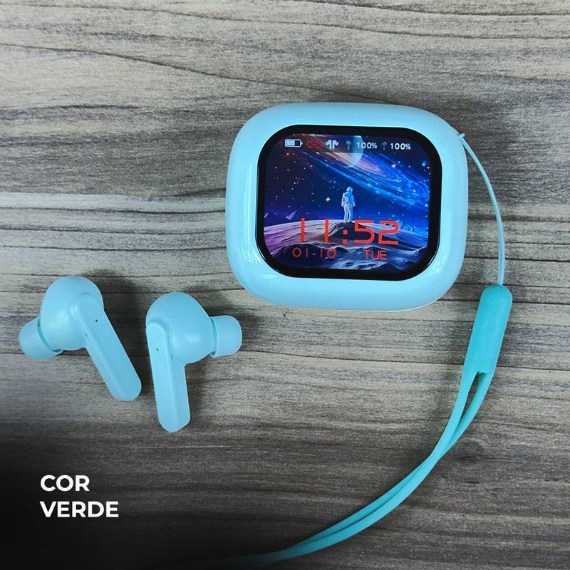 Fone de Ouvido Bluetooth Smart Case WT7