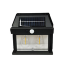 Luminária Arandela com duas Lampadas Solar com Sensor