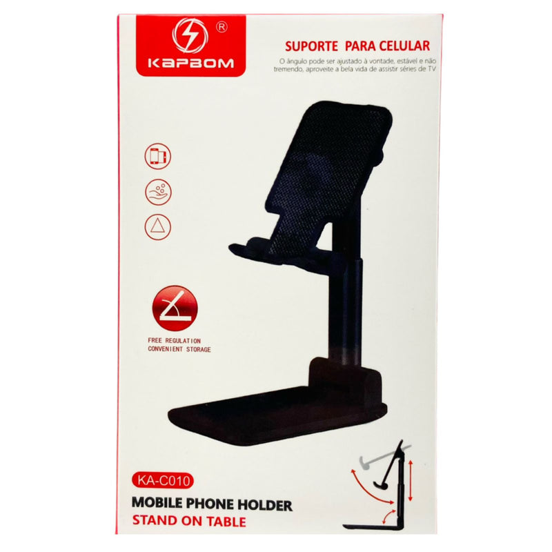 Suporte Kapbom Para Celular Ângulo e Altura Ajustável C-010
