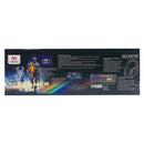 Kit Gamer Teclado Mouse Headset e Mouse Pad com Iluminação LED, USB, Som Estéreo e DPI Ajustável