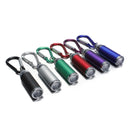 Mini Lanterna LED Chaveiro Mosquetão de Bolso Portátil Multifuncional
