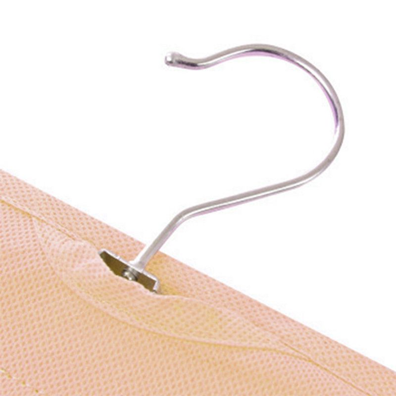 Suporte Organizador de Bolsas Para Cabide Guarda Roupa Porta 6 Lugares