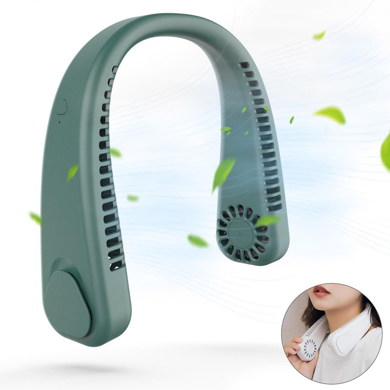 Ventilador de Pescoço Portátil Recarregável