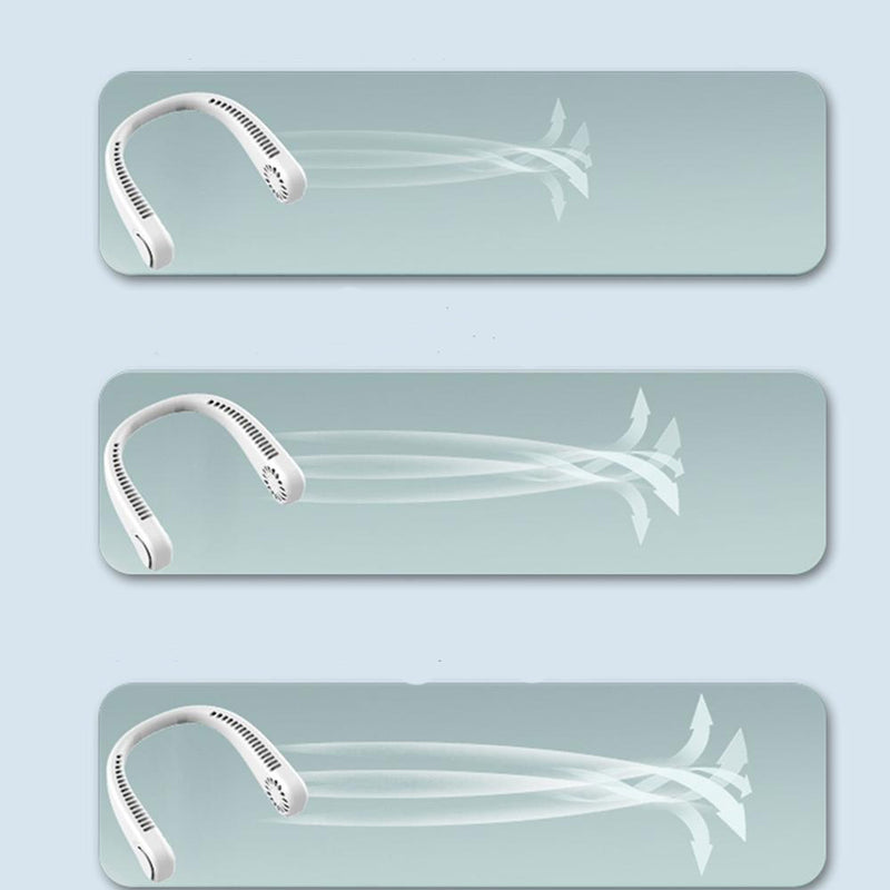 Ventilador de Pescoço Portátil Recarregável