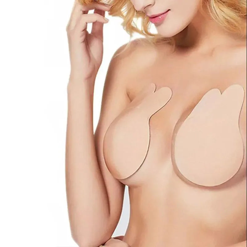Sutiã Levanta Seio Adesivo Reutilizável sem Alça