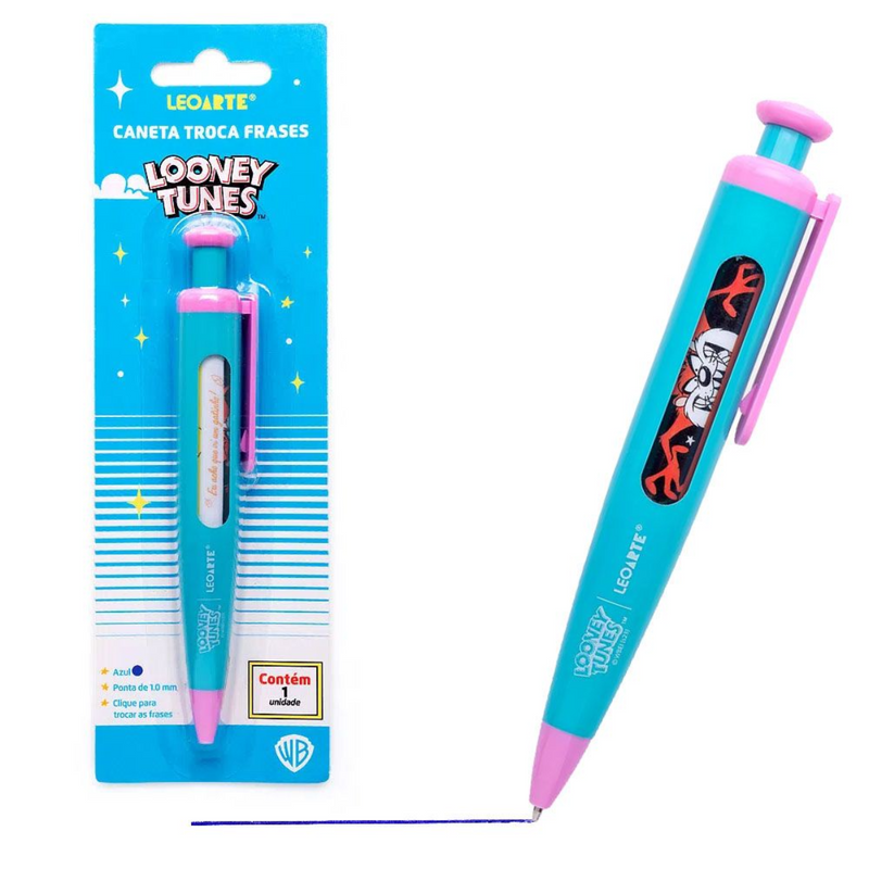 Caneta Esferográfica Troca-Frases