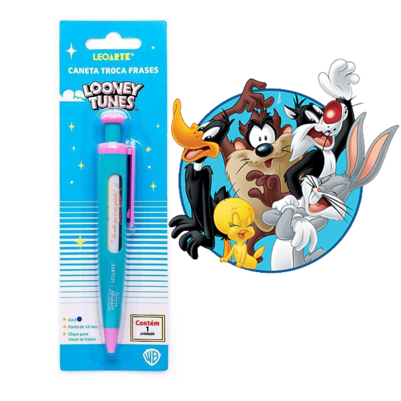 Caneta Esferográfica Troca-Frases