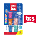 CARIMBO ANIMALUCOS EDIÇÃO OBJETOS COM 5 UNIDADES - TRIS