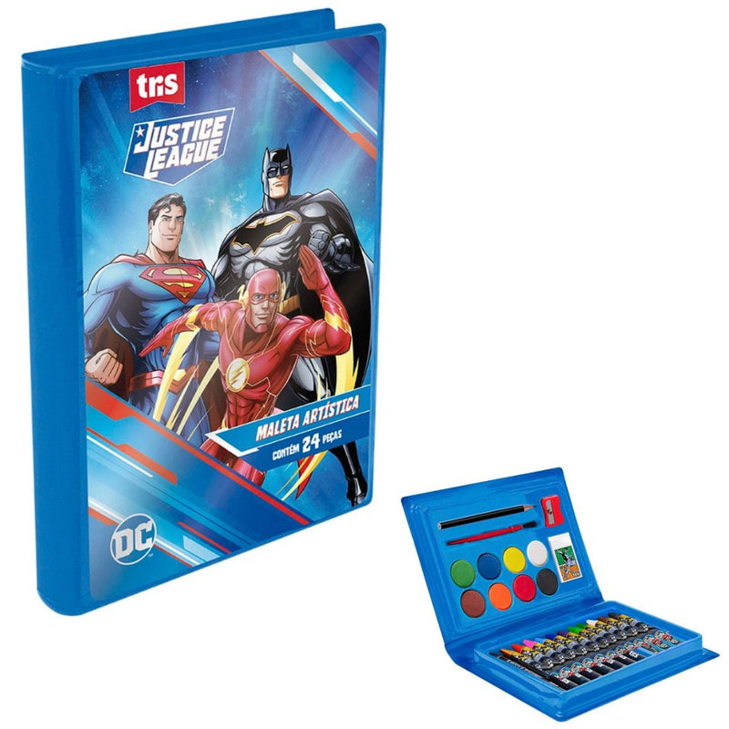 Maleta Artística Liga da Justiça