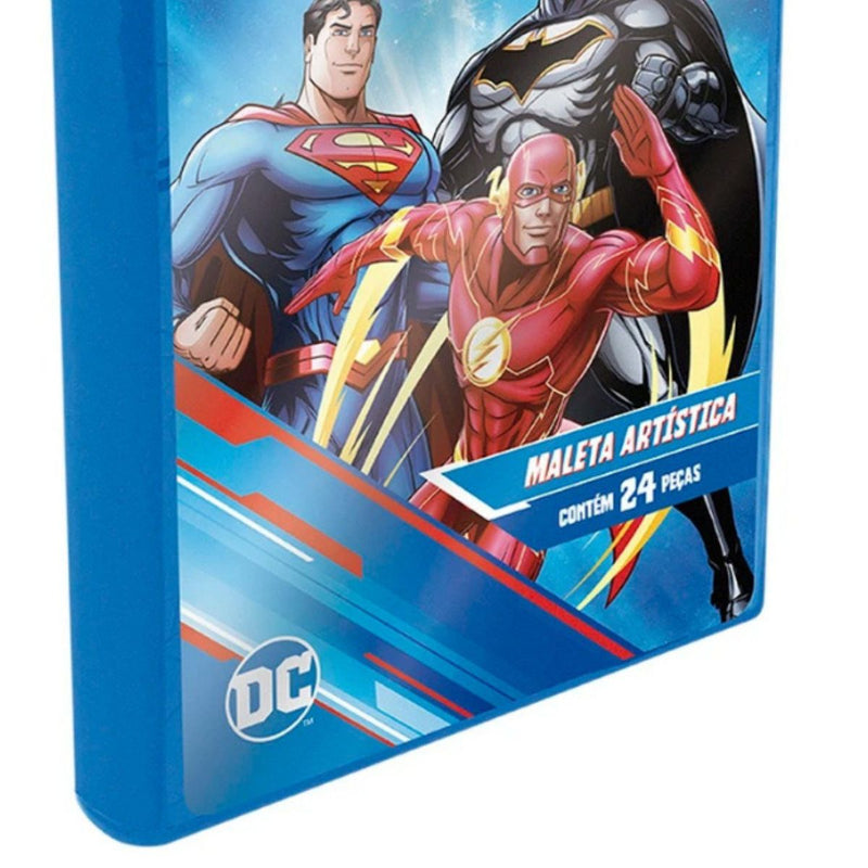 Maleta Artística Liga da Justiça