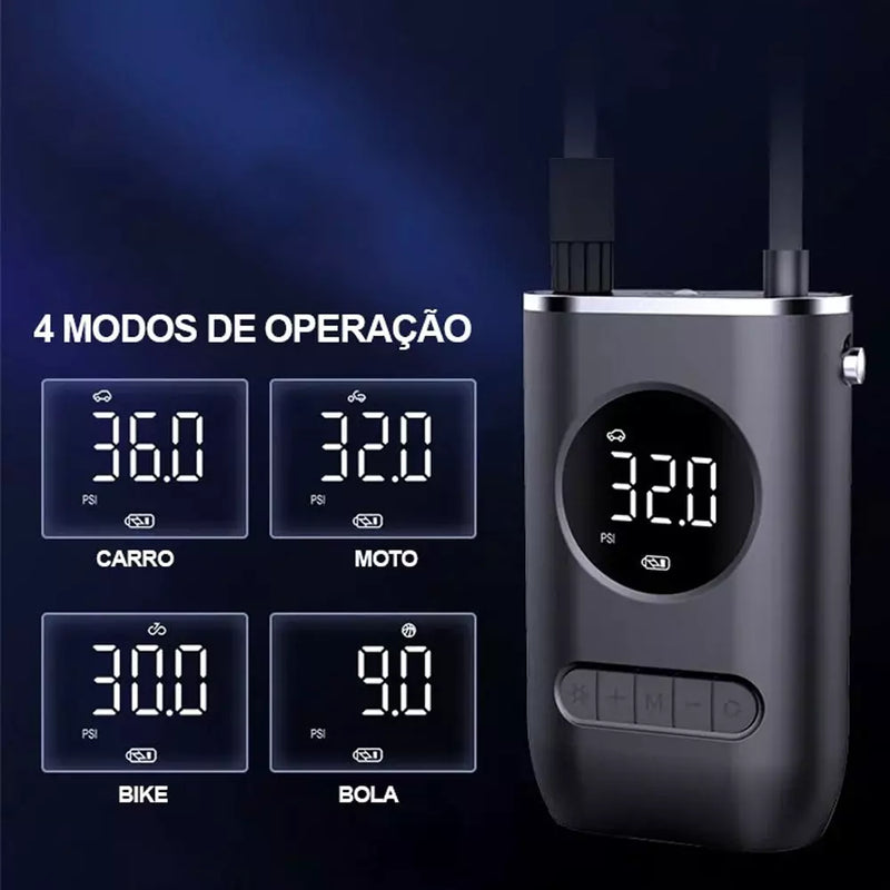 Compressor De Ar Compácto e Portátil Modelo MAX-B7301