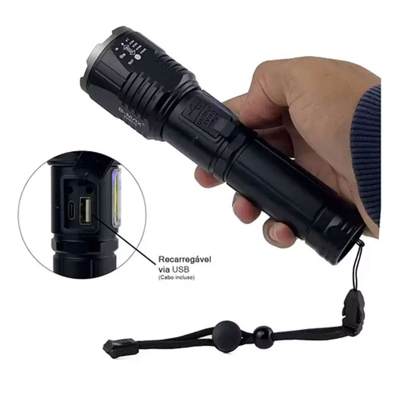 Lanterna Led de Alta Potência Modelo MAX-7105