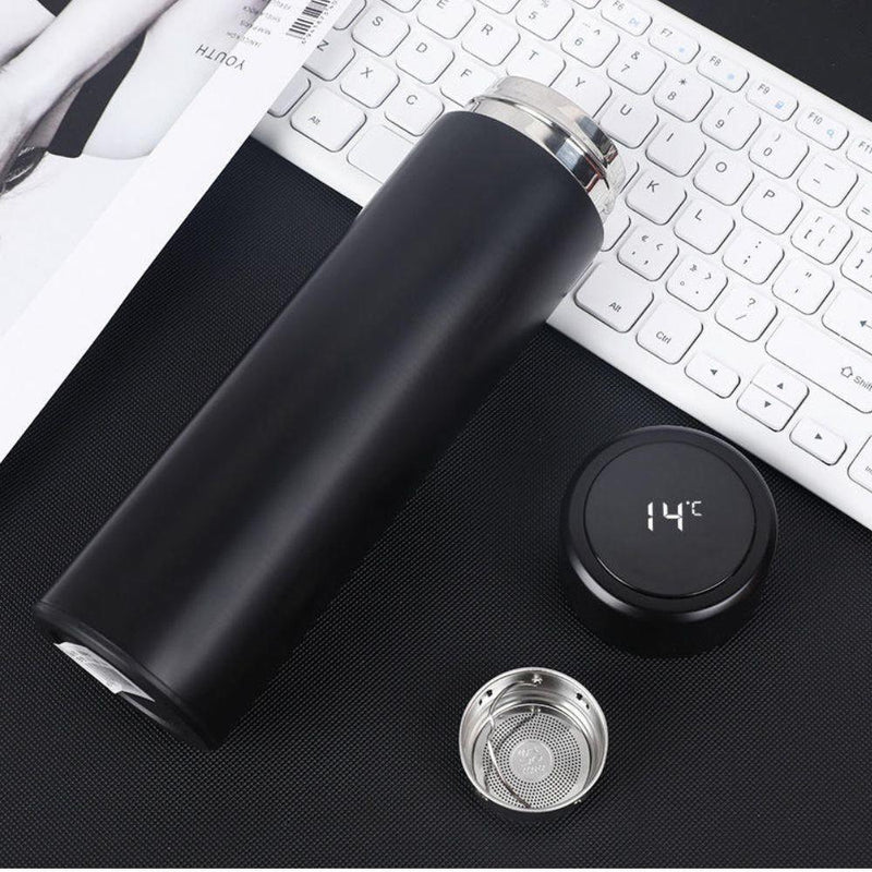 Garrafa Térmica em Inox com Termometro