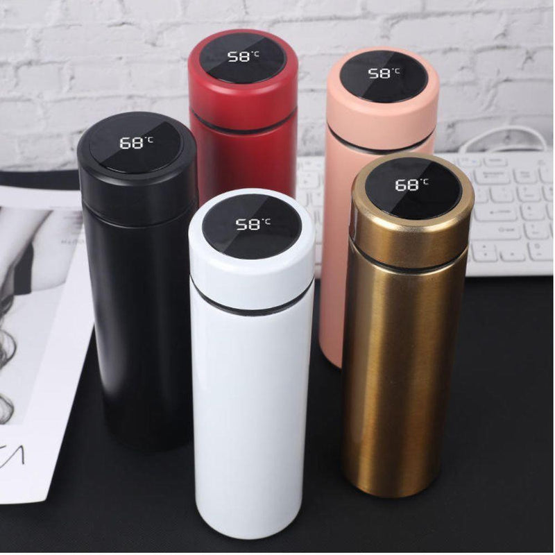 Garrafa Térmica em Inox com Termometro