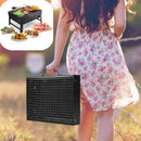 CHURRASQUEIRA PORTÁTIL MINI A CARVÃO COMPLETA GRELHA DOBRÁVEL MALETA CAMPING