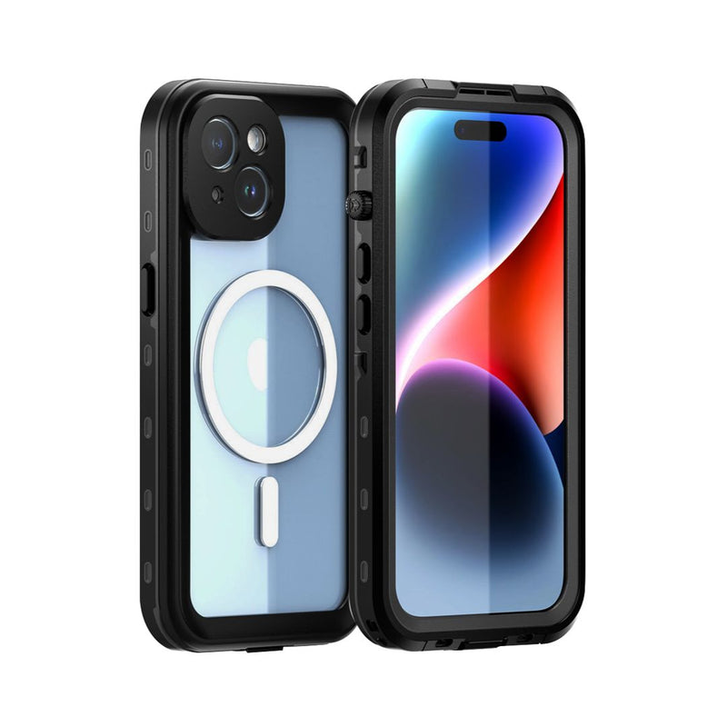 Capa à Prova D'água MagSafe para iPhone - Preto