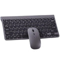 Mini Teclado Sem Fio Compacto e Mouse USB Wireless - ABNT2