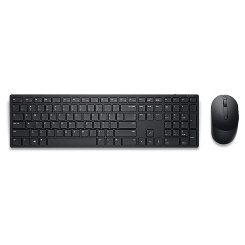 Teclado Sem Fio e Mouse USB Wireless ABNT2 - Preto