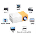 Projetor LED 100 Full HD 600 Lumens Portátil com Controle