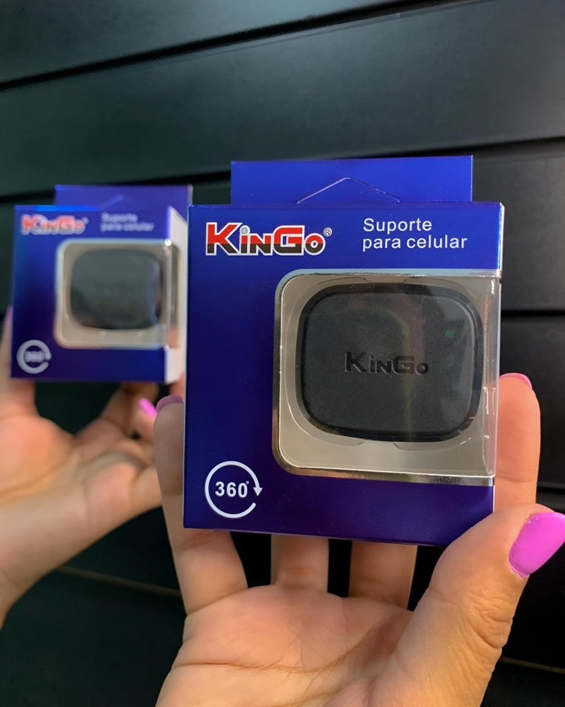 Suporte Veicular Magnético Quadrado Saída De Ar Kingo