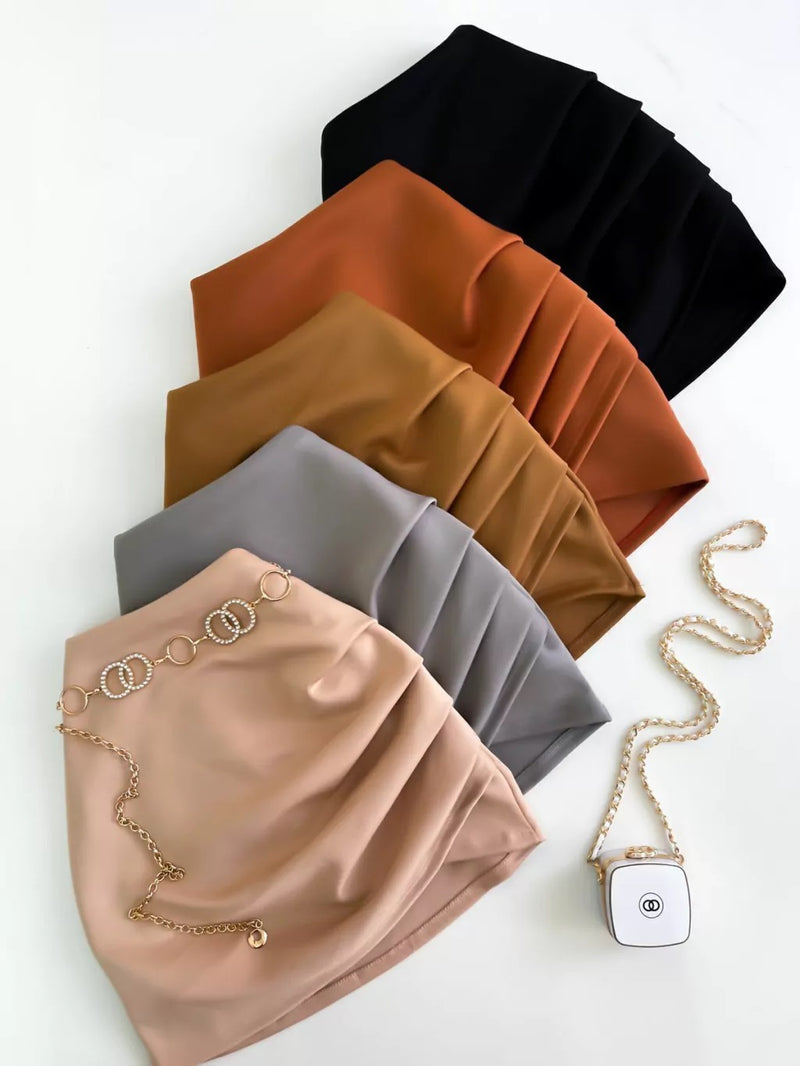 Short Saia Feminino Neoprene Ingrid