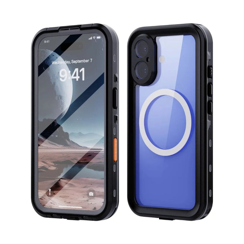 Capa à Prova D'água MagSafe para iPhone - Preto