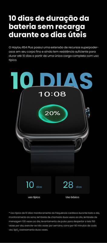 Smartwatch Haylou RS4