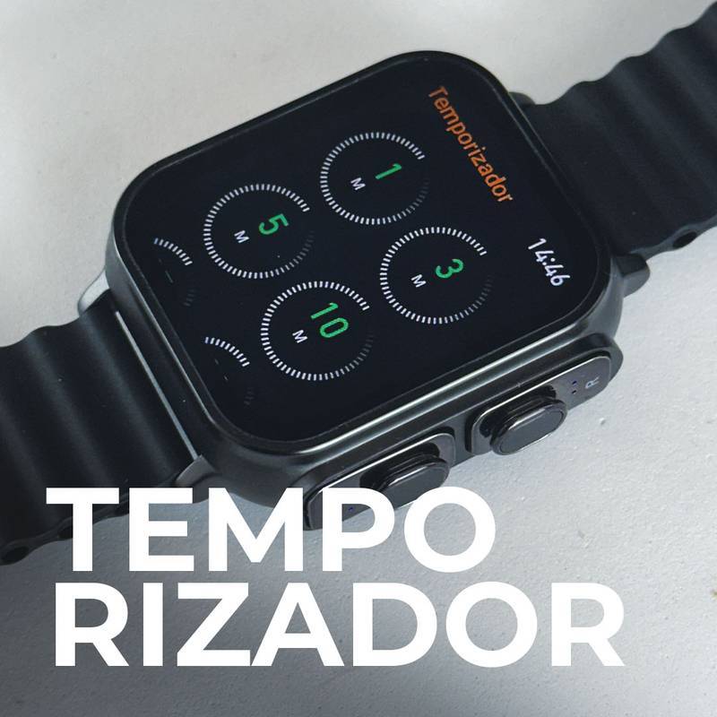Smartwatch Ultra N22 TWS com Fones de Ouvido Bluetooth