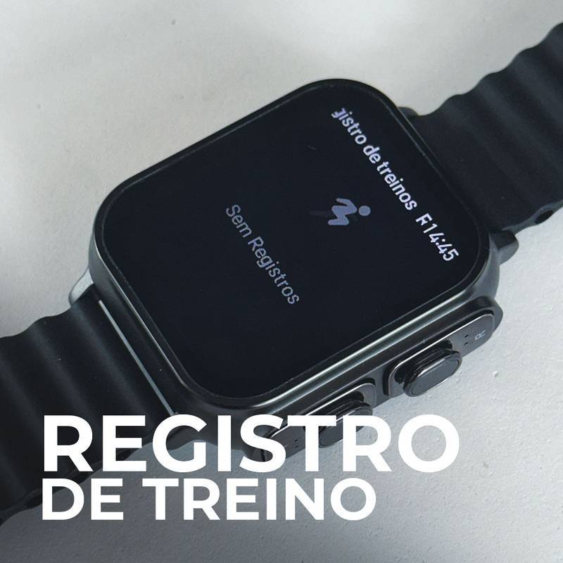 Smartwatch Ultra N22 TWS com Fones de Ouvido Bluetooth