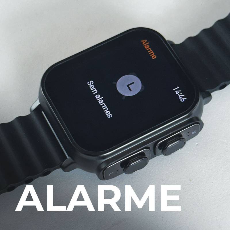 Smartwatch Ultra N22 TWS com Fones de Ouvido Bluetooth