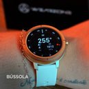 Smartwatch Wearzone Flare, GPS, 5ATM Aprova de água do mar, Resistência IP69k.