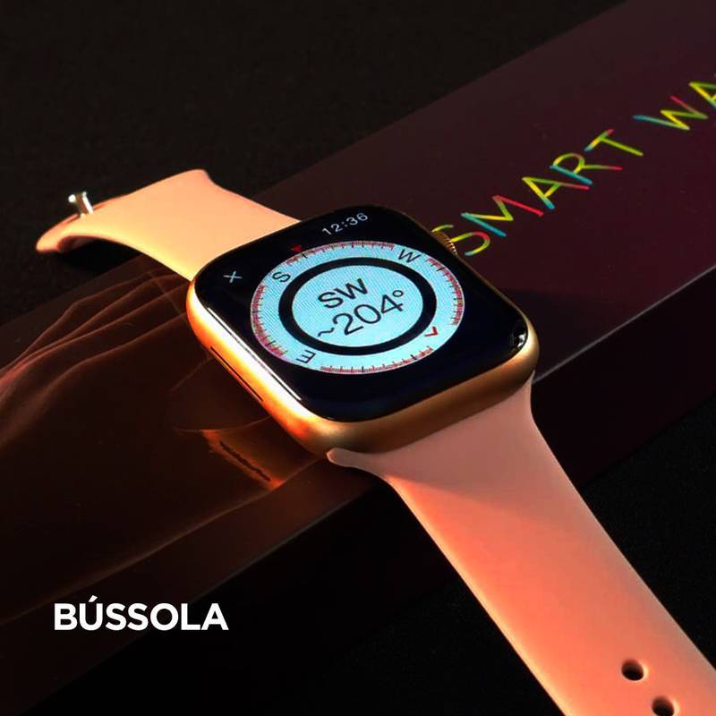 Smartwatch W29s Série 9 Com Função 2 Gestos 47mm Tradicional
