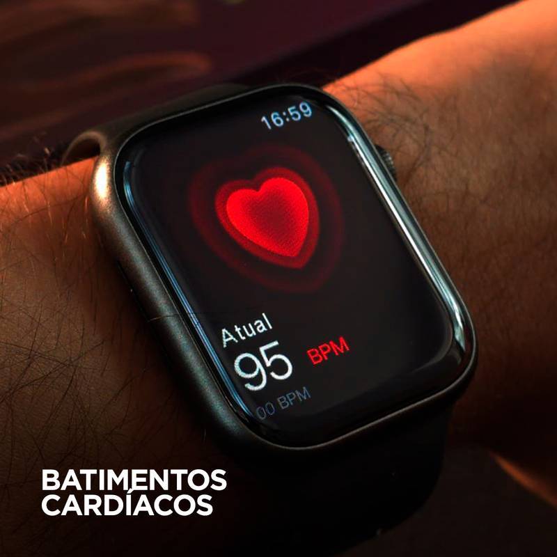 Smartwatch W29s Série 9 Com Função 2 Gestos 47mm Tradicional