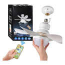 Ventilador de Teto Silencioso Econômico com Luz Led Lâmpada