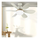 Ventilador de Teto Silencioso Econômico com Luz Led Lâmpada