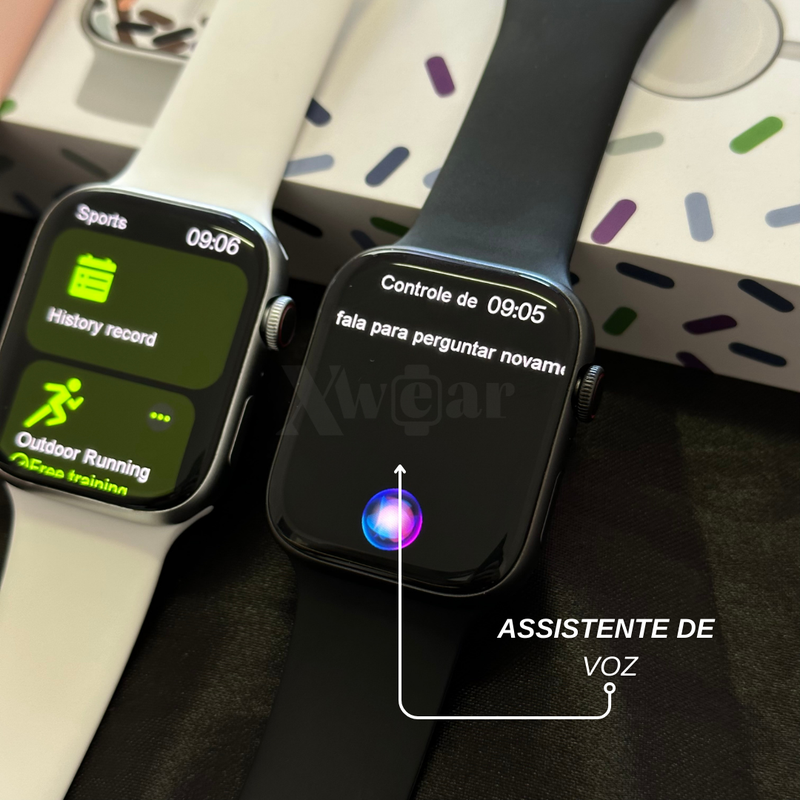 W99 - Série 9 45mm Com Função 2 Gestos e Armazenamento Interno